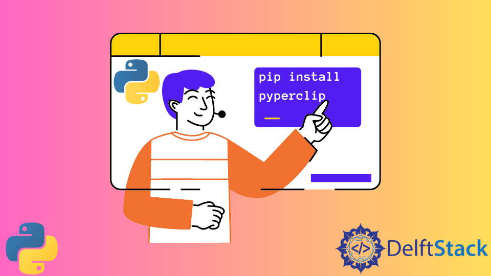 install-pyperclip-in-python-delft-stack